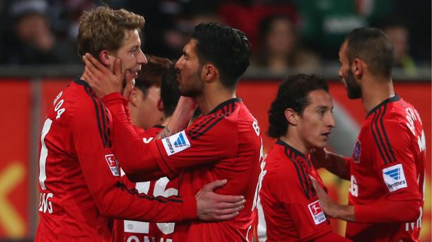 Аугсбург - Байер Леверкузен 1:3 