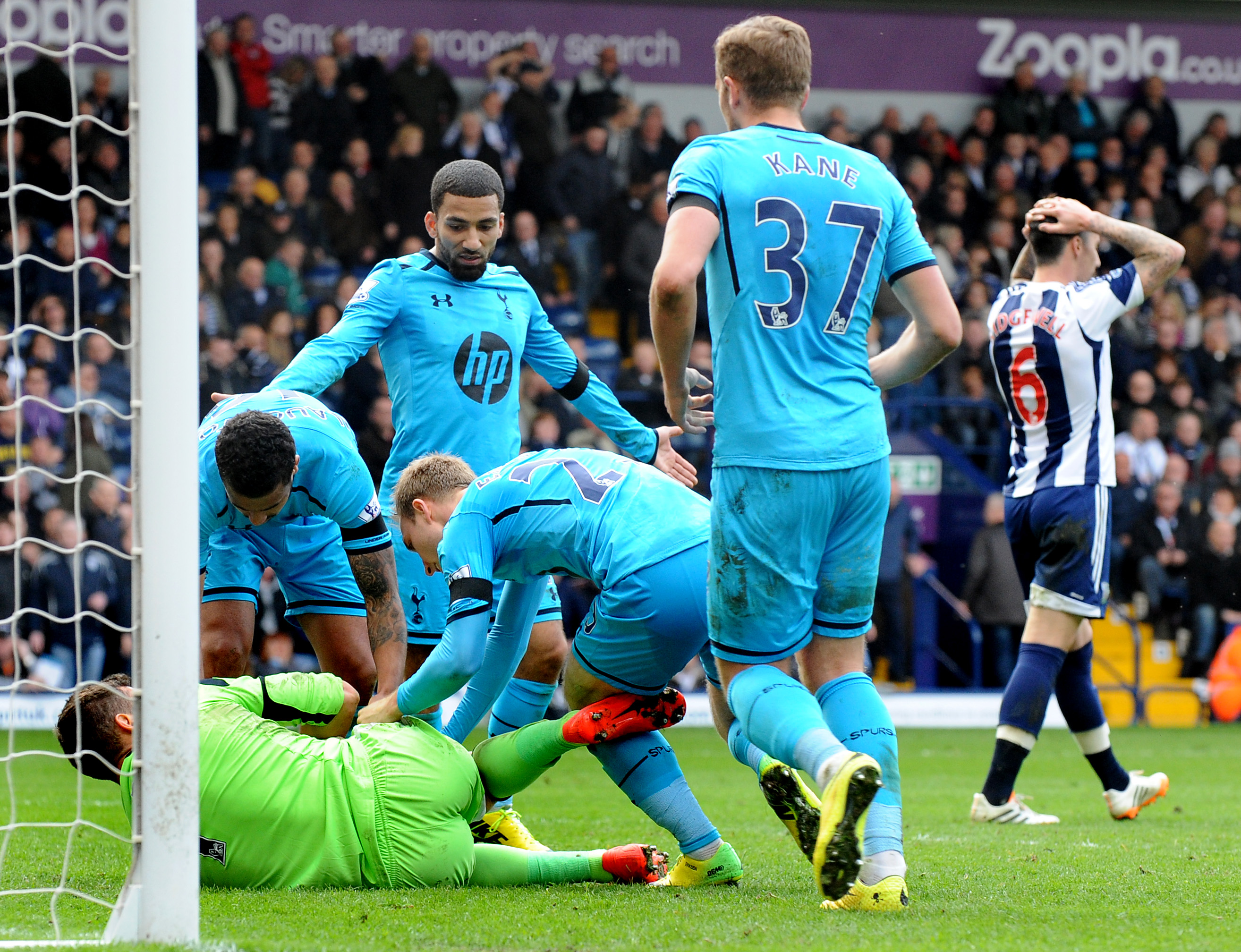 Уест Бромич - Тотнъм 3:3 