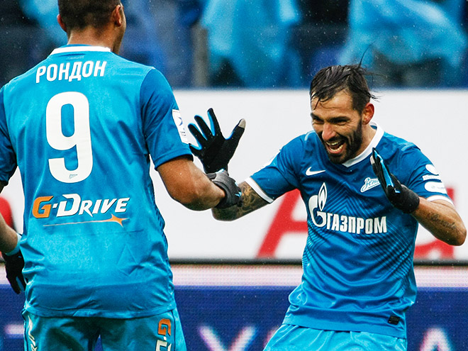 Анжи Махачкала - Зенит 1:2 