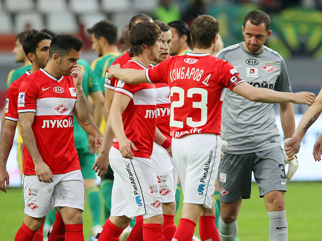 Спартак Москва - Кубан Краснодар 0:2 