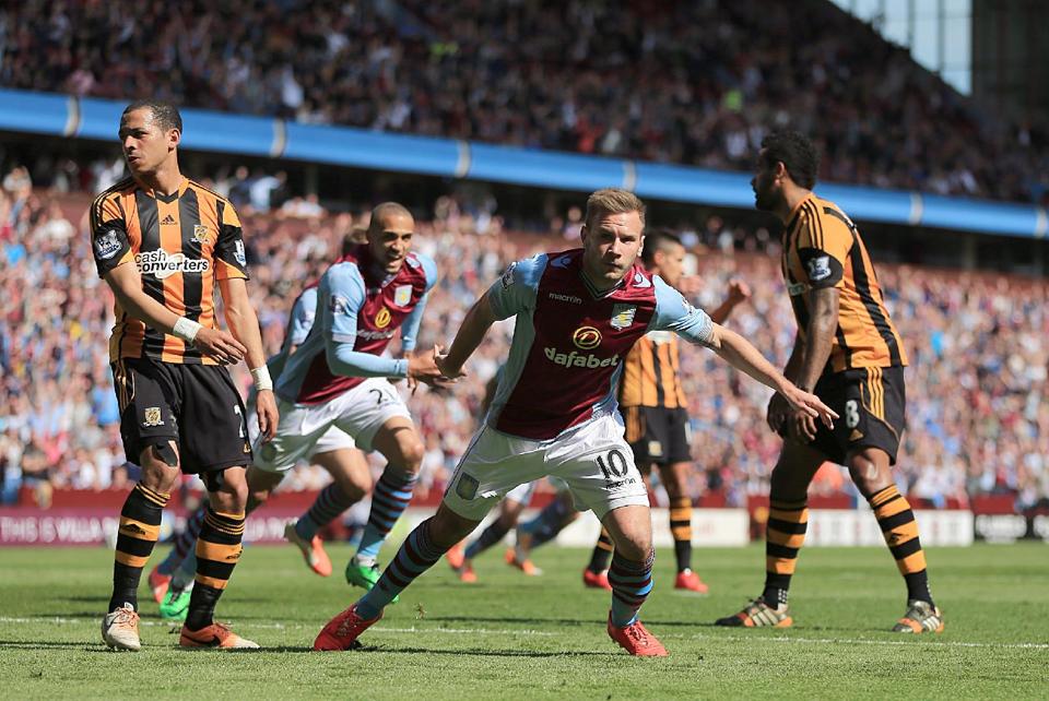 Астън Вила - Хъл Сити 3:1 