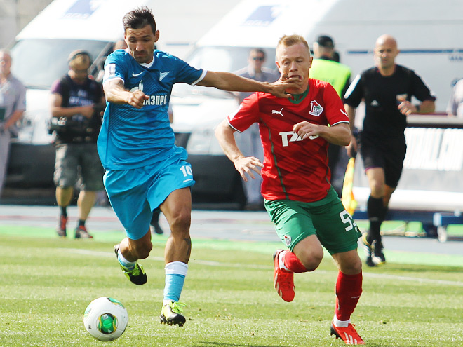 Локомотив Москва - Зенит 1:1 