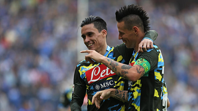 Сампдория - Наполи 2:5 