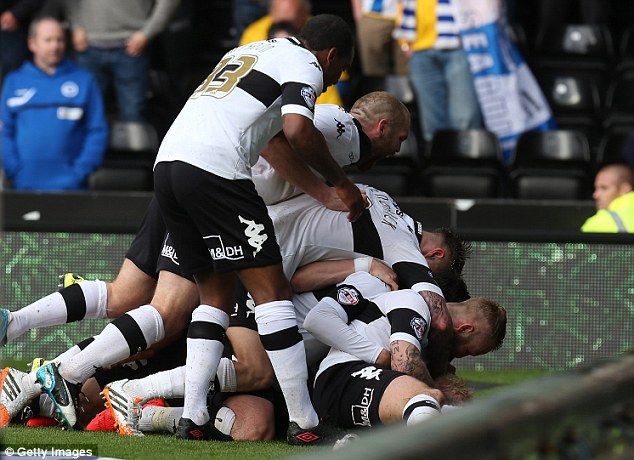 Дарби Каунти - Брайтън 4:1 