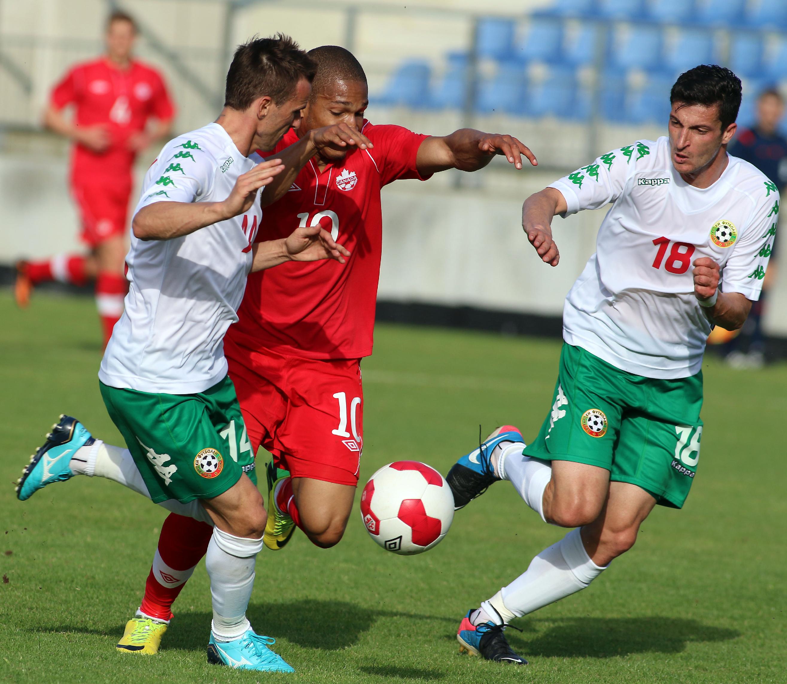 Равенство за България в контролата с Канада (видео)