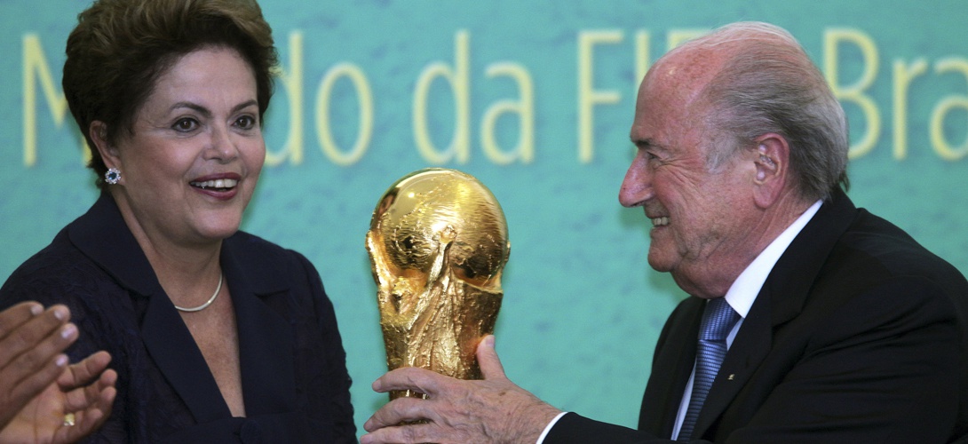 Президентите на Бразилия и ФИФА отказаха да участват в церемонията 