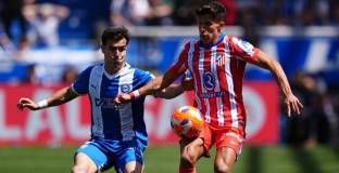 Атлетико загуби две точки срещу Алавес (видео)
