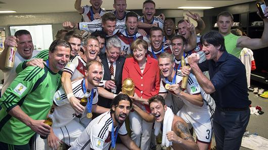 Германия оглави рейтинга на ФИФА