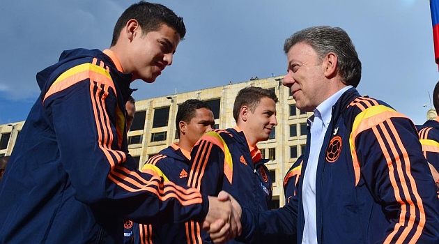 Президентът на Колумбия: Хамес е образец за подражание за младежите