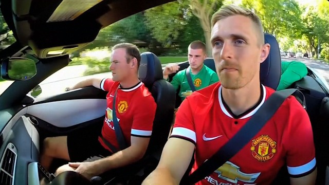 Играчите на Юнайтед покараха в Бевърли Хилс 