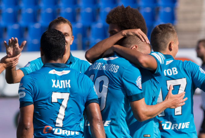 Зенит - Торпедо Москва 8:1 