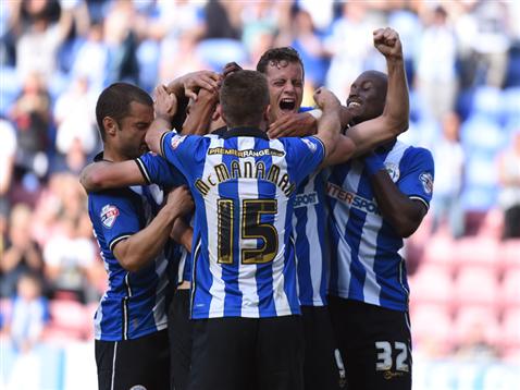 Уигън - Рединг 2:2 