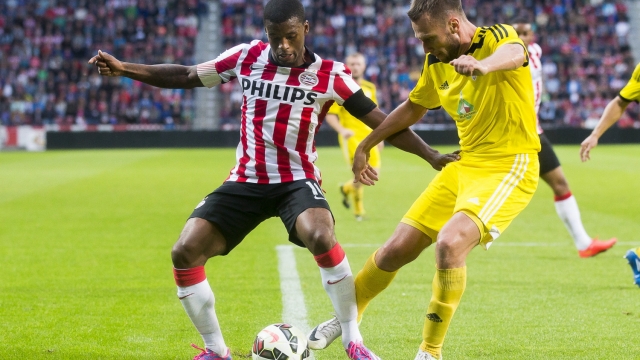 ПСВ Айндховен - Шахтьор Солигорск 1:0 