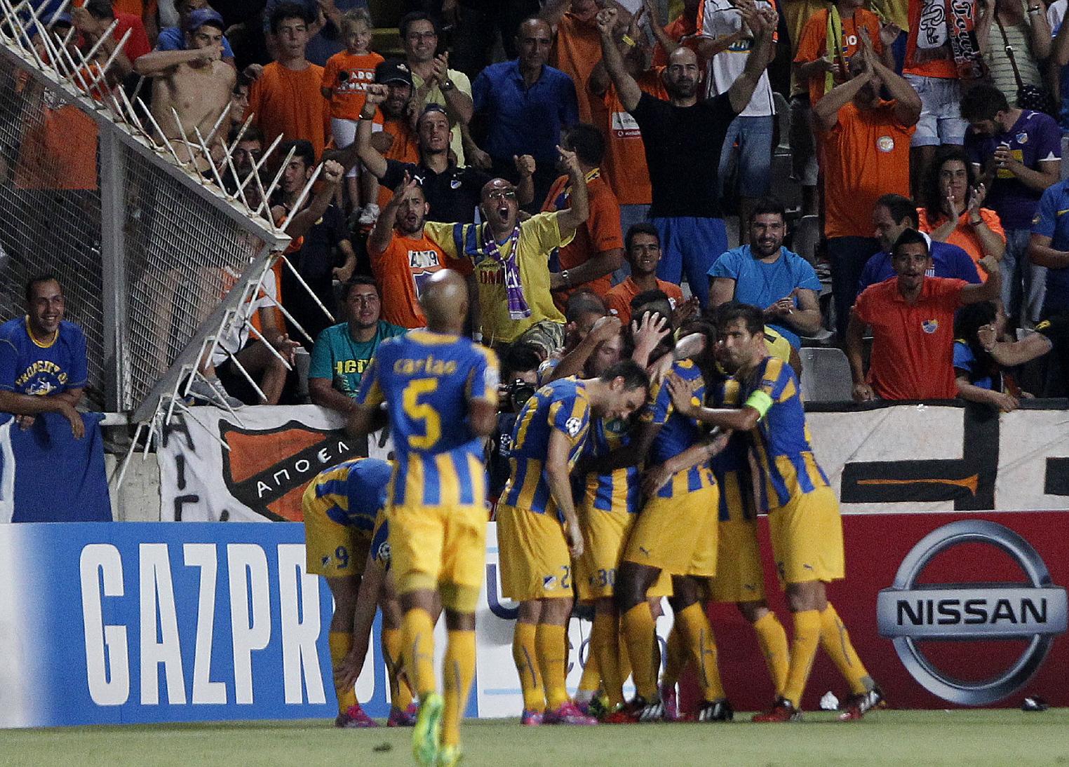 АПОЕЛ Никозия - Олборг 4:0 