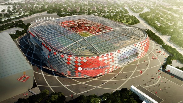Спартак Москва открива новия си стадион с мач срещу Цървена звезда