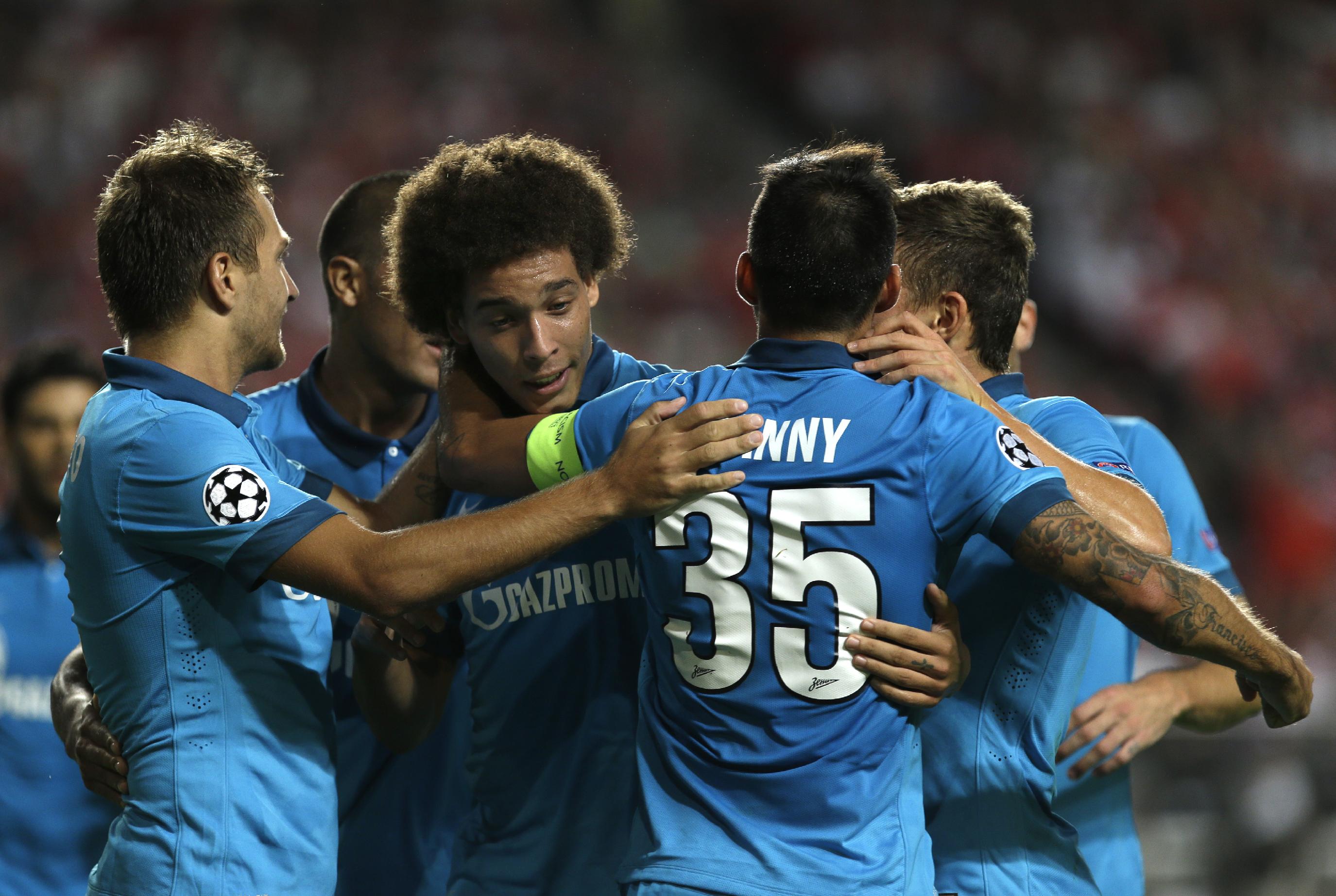 Бенфика - Зенит 0:2 