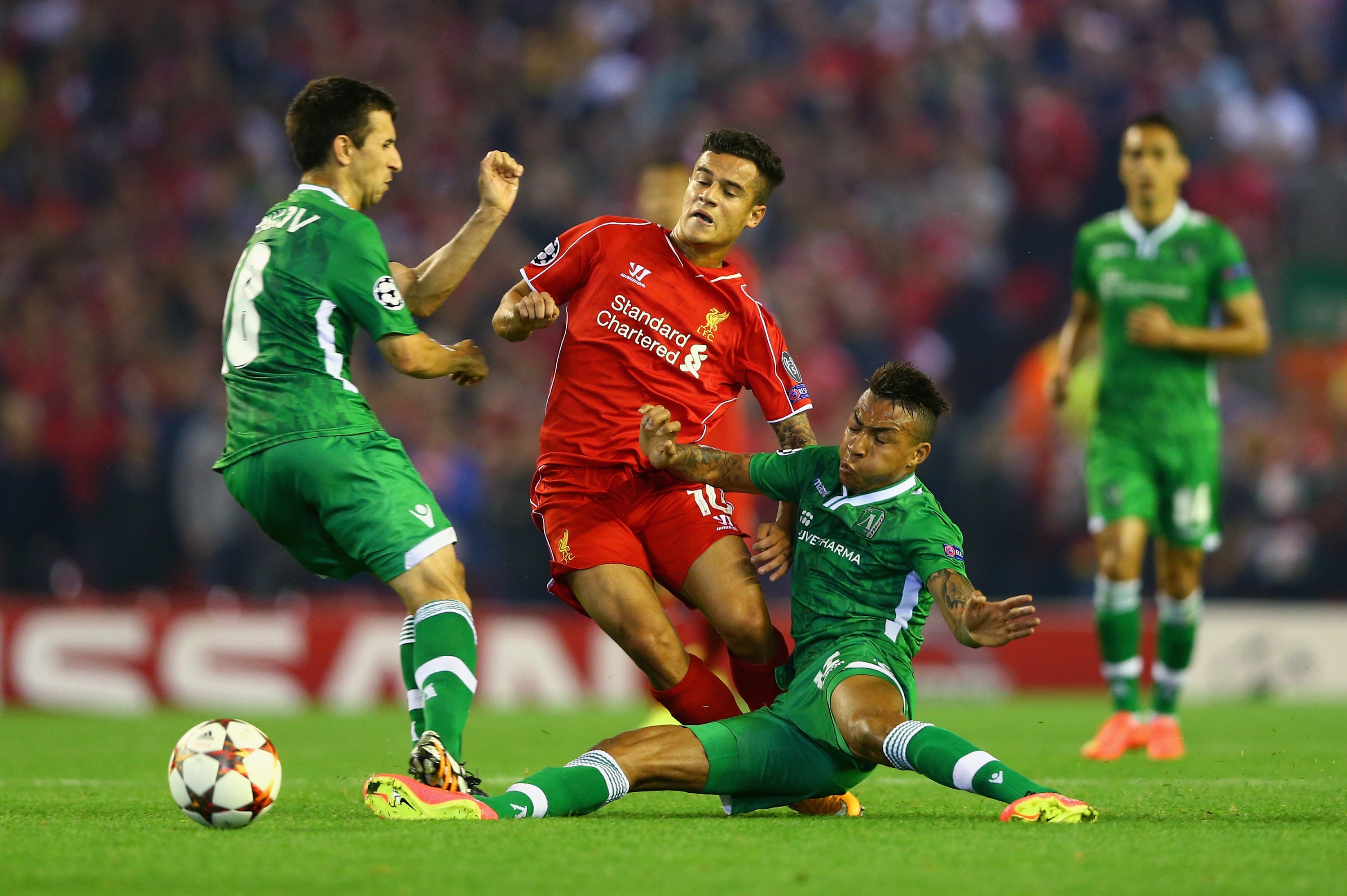 Ливърпул - Лудогорец 2:1 