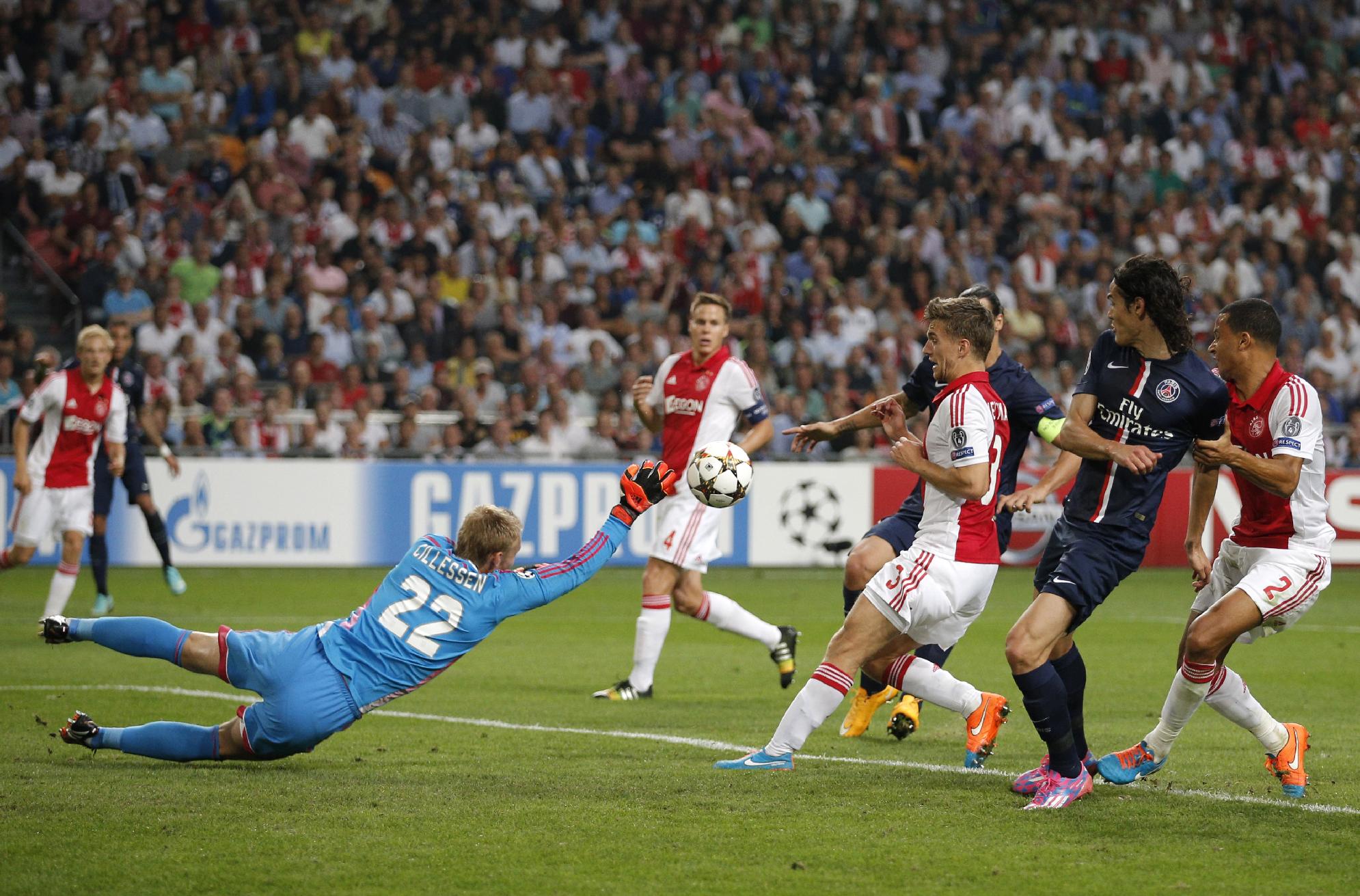 Аякс - Пари Сен Жермен 1:1 