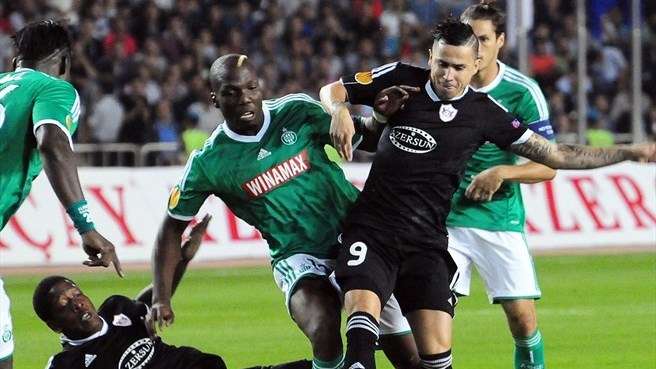 Карабах - Сент Етиен 0:0 