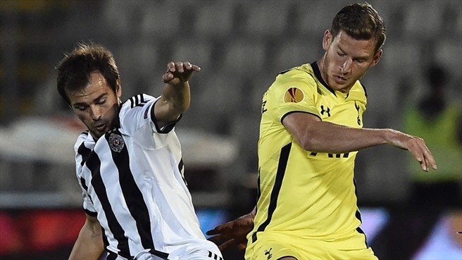 Партизан - Тотнъм 0:0 