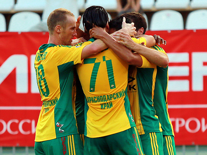 Кубан Краснодар - Рубин Казан 2:1 