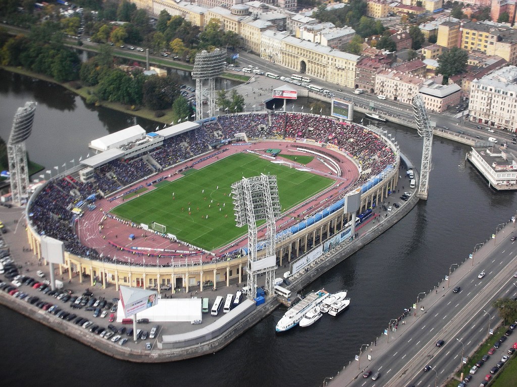 Стадион петровский места