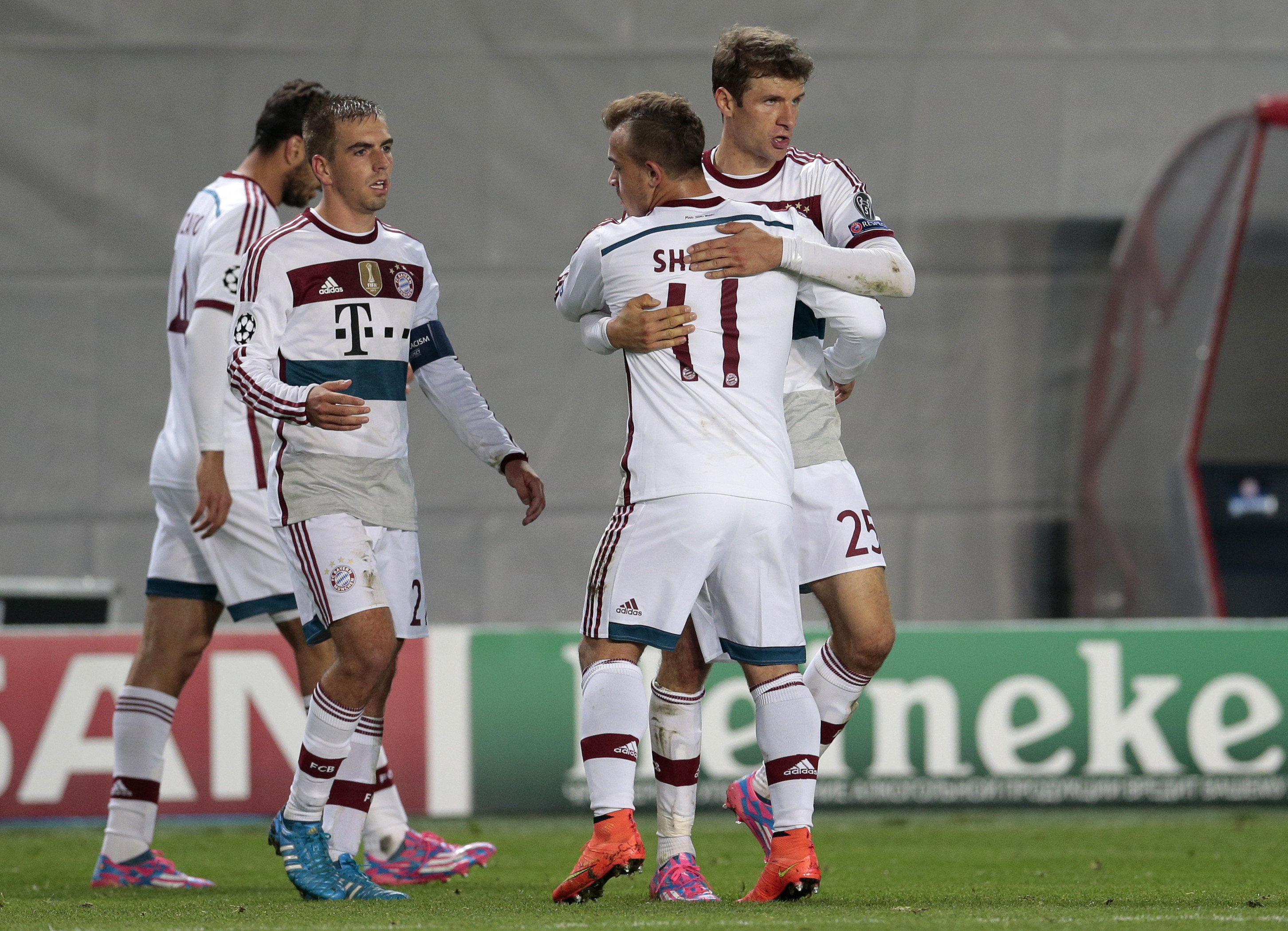 ЦСКА Москва - Байерн Мюнхен 0:1 