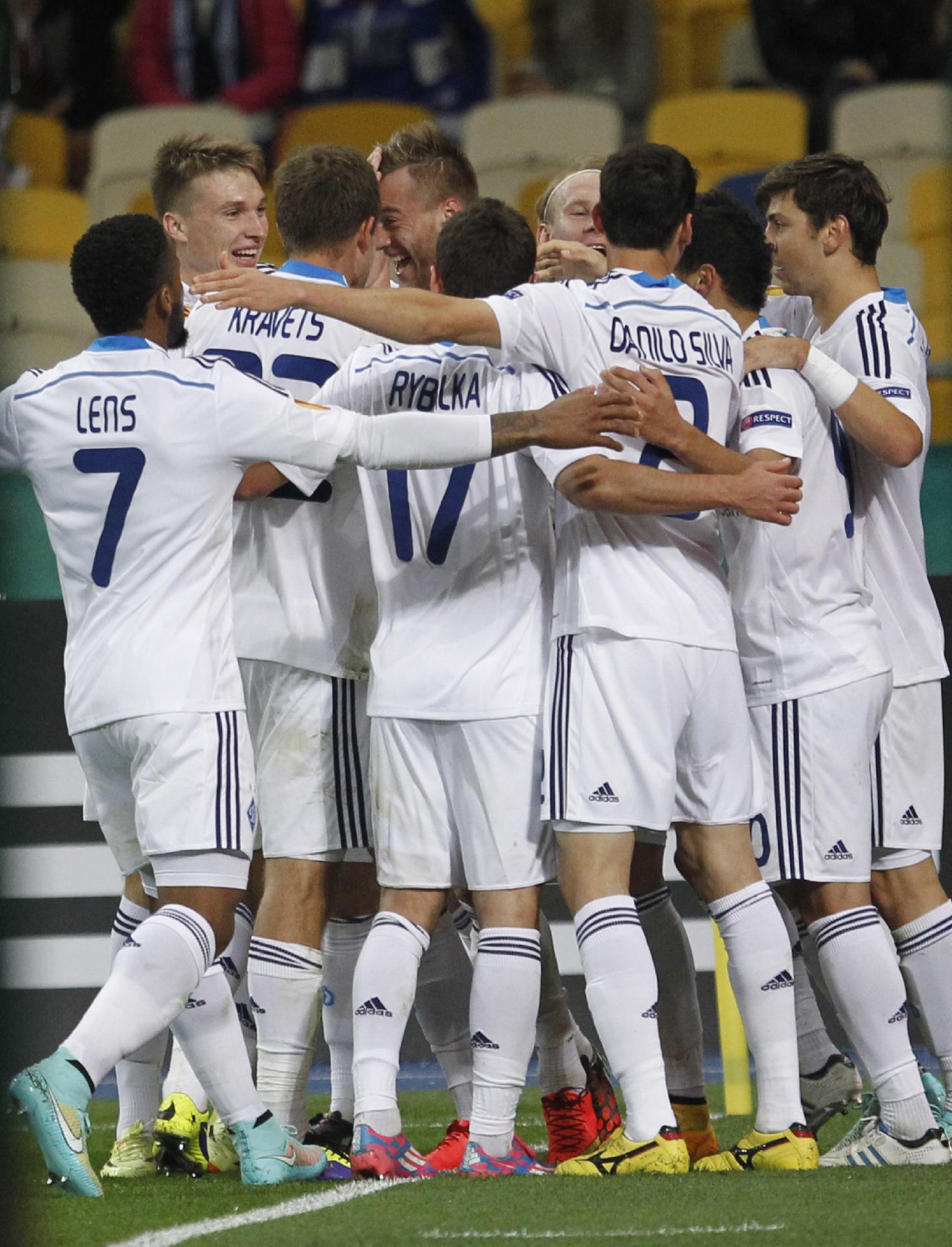 Динамо Киев - Стяуа Букурещ 3:1 