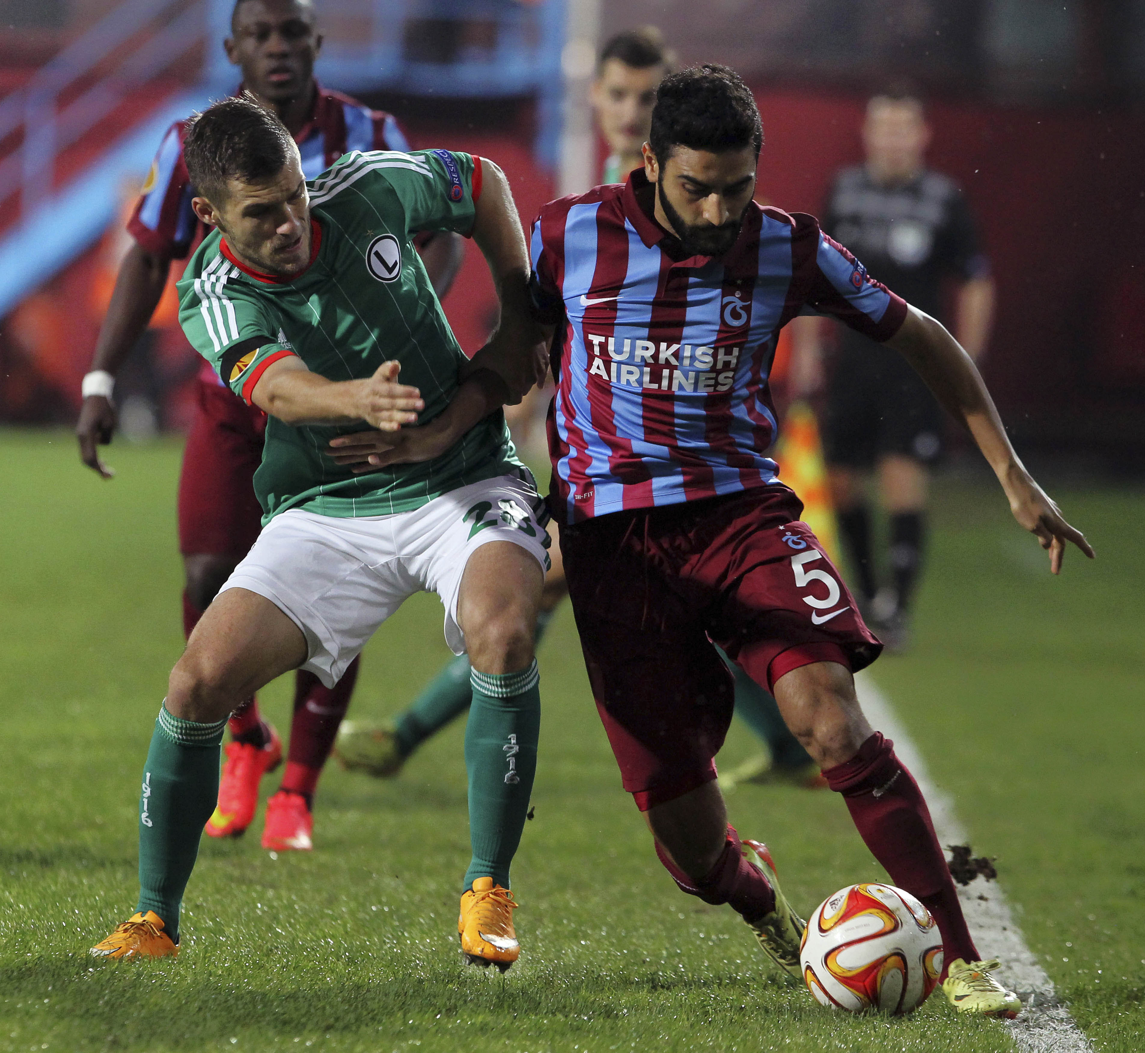 Трабзонспор - Легия Варшава 0:1 