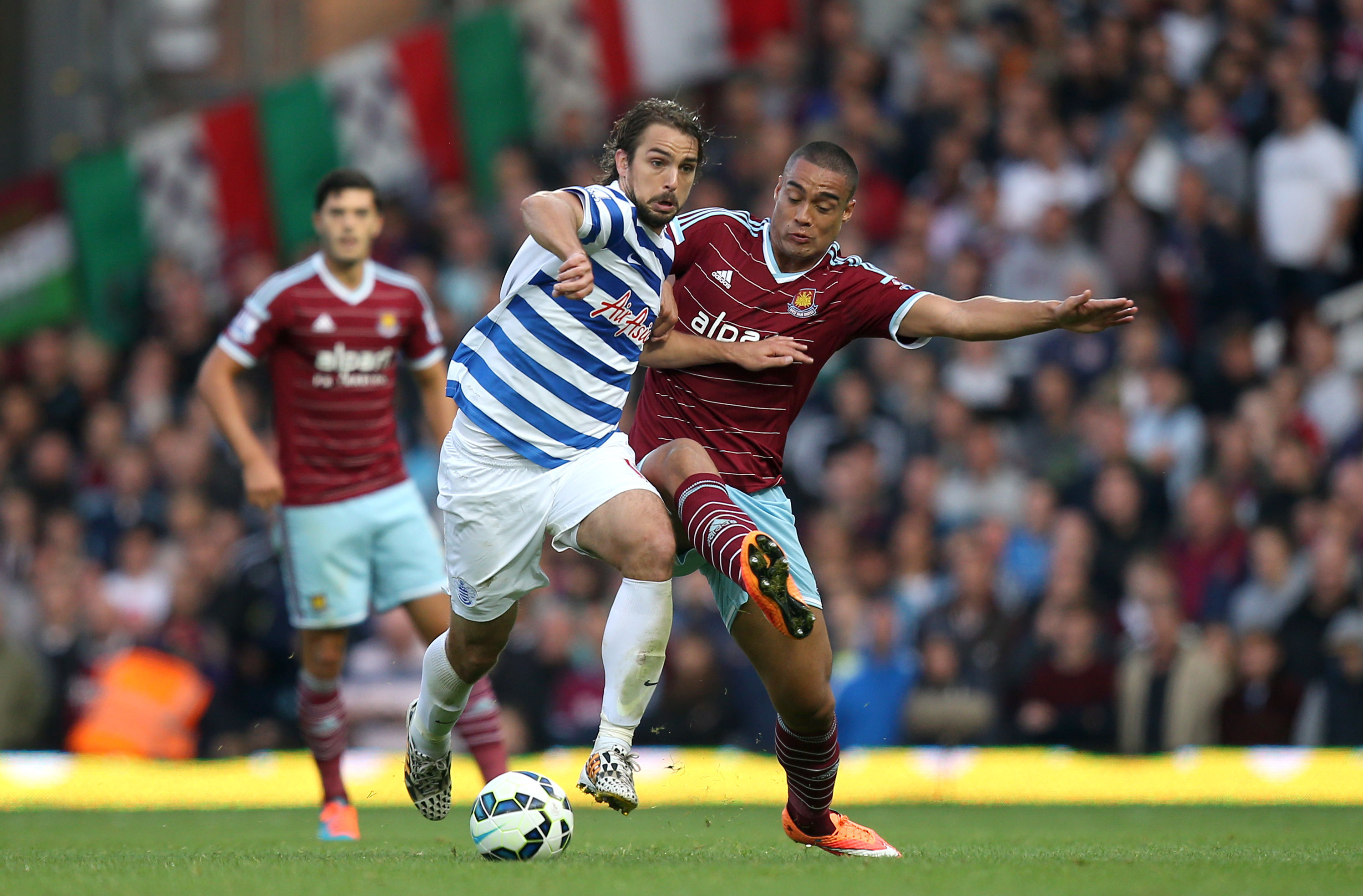 Уест Хем - Куинс Парк Рейнджърс 2:0 