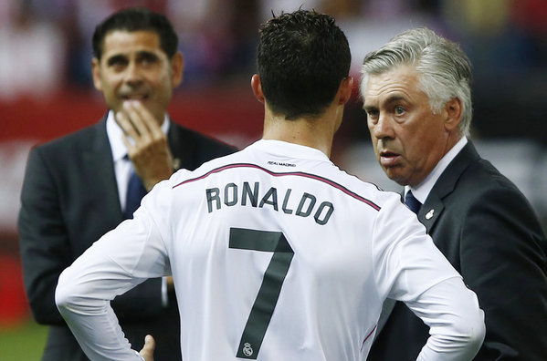 Анчелоти: Напрежението в съблекалнята спадна при мен