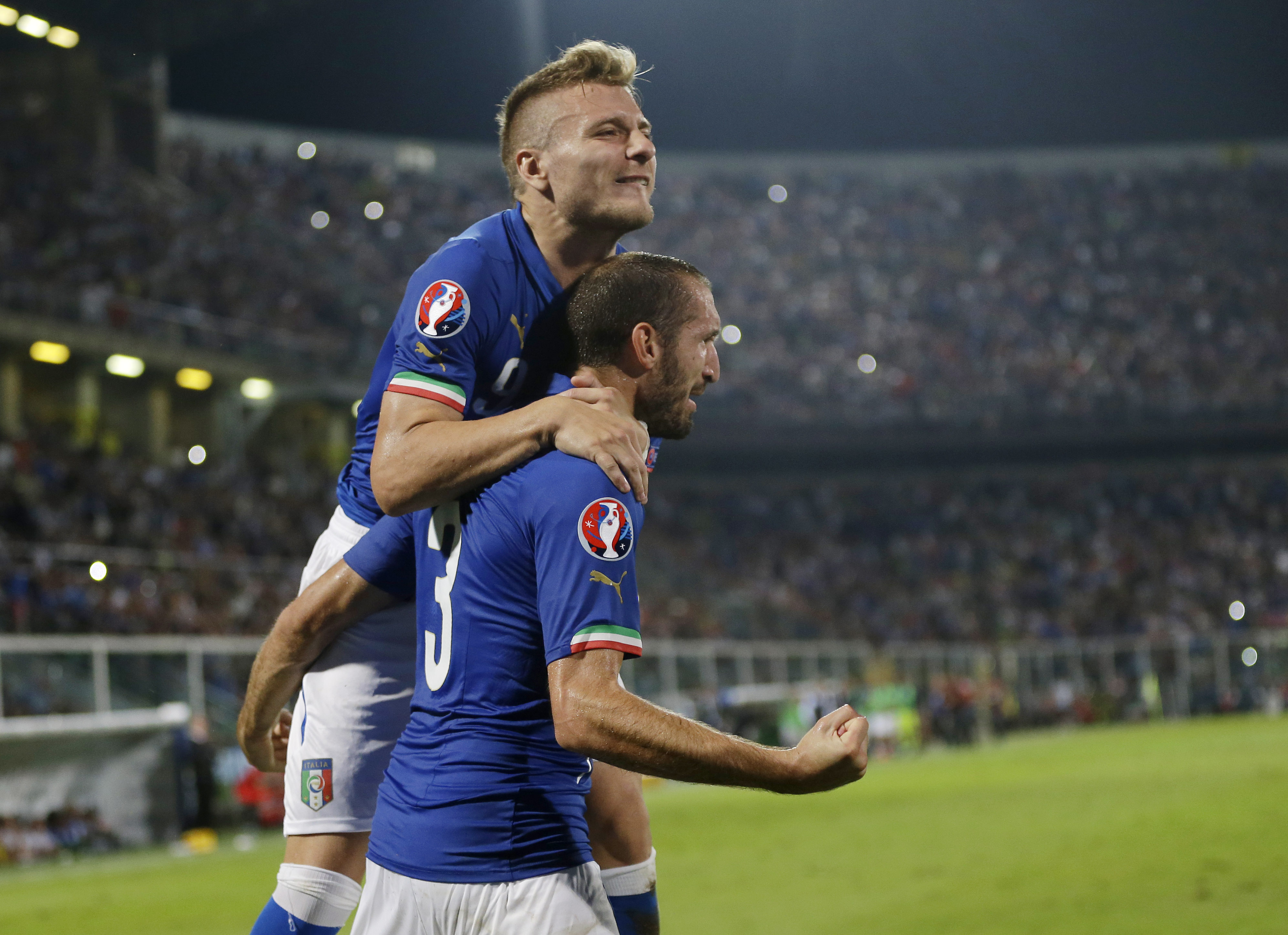 Италия - Азербайджан 2:1 