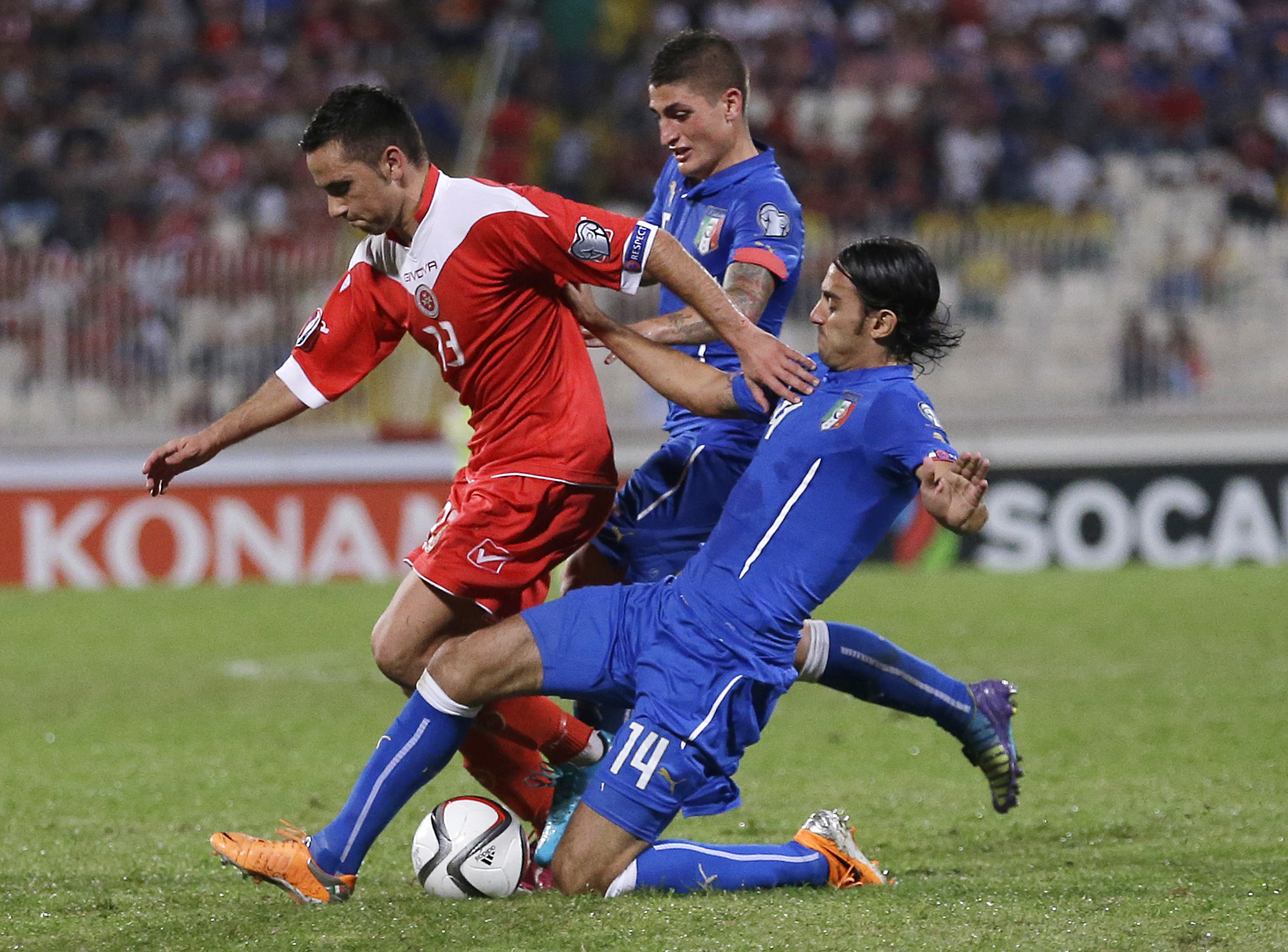 Малта - Италия 0:1 