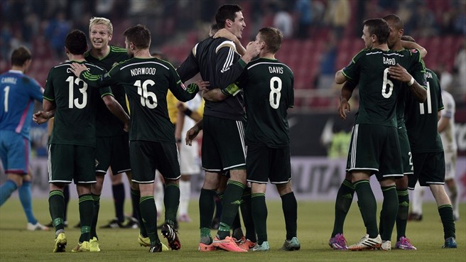 Гърция - Северна Ирландия 0:2 