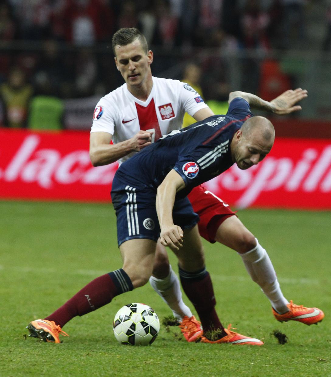 Полша - Шотландия 2:2 