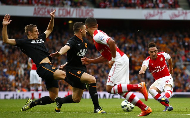 Арсенал - Хъл Сити 2:2 