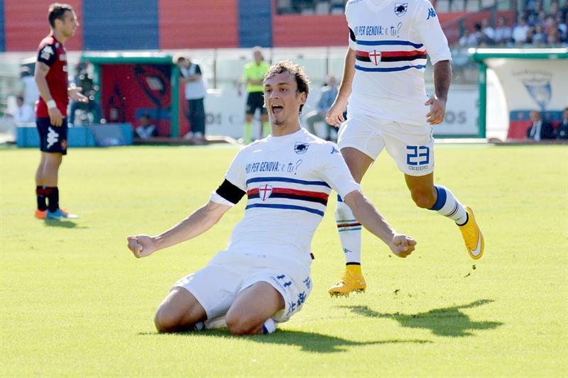 Каляри - Сампдория 2:2 