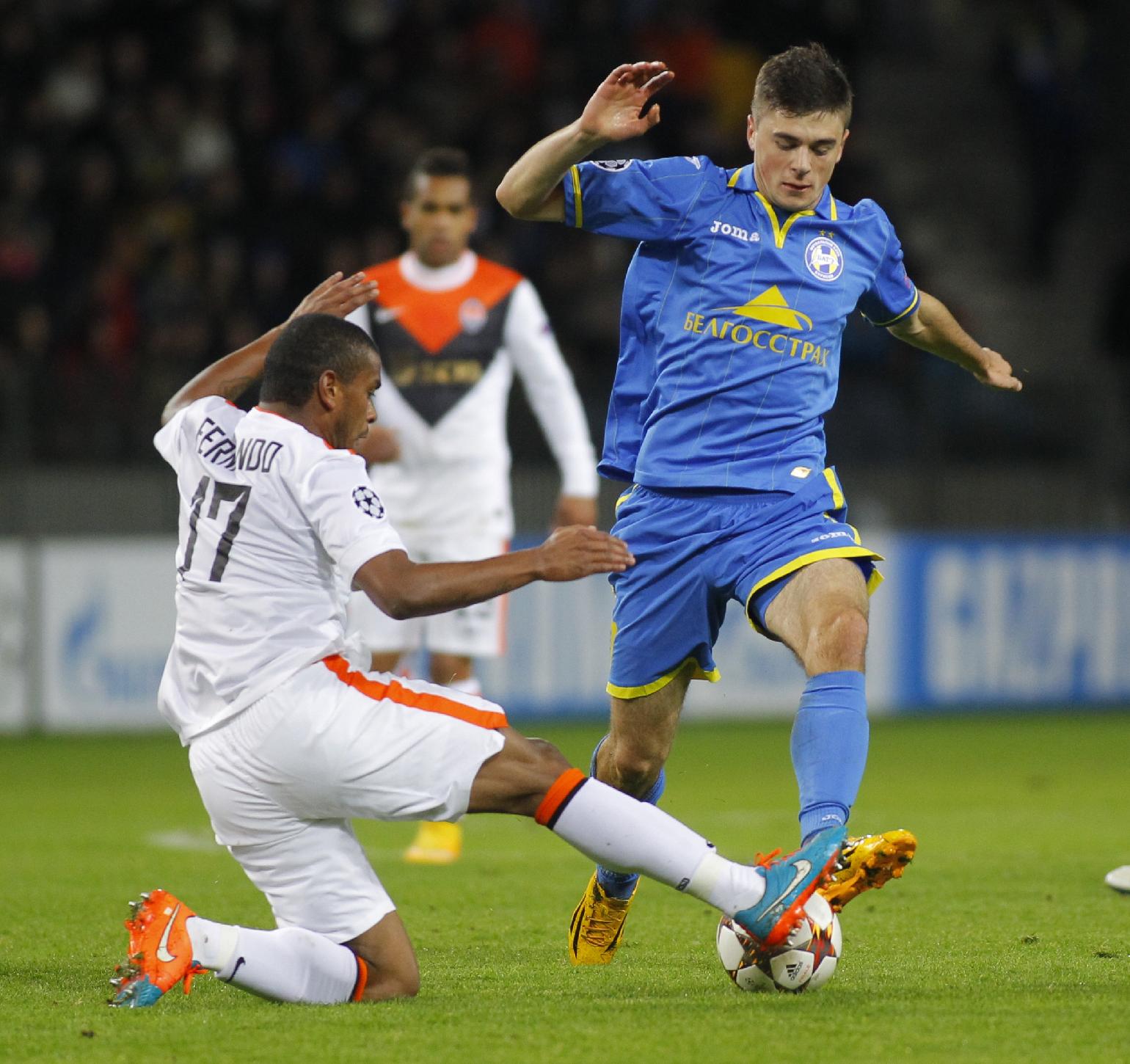 БАТЕ Борисов - Шахтьор Донецк 0:7 