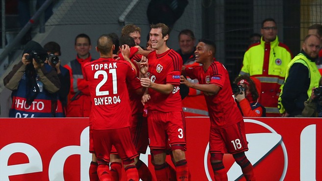 Байер Леверкузен - Зенит 2:0 