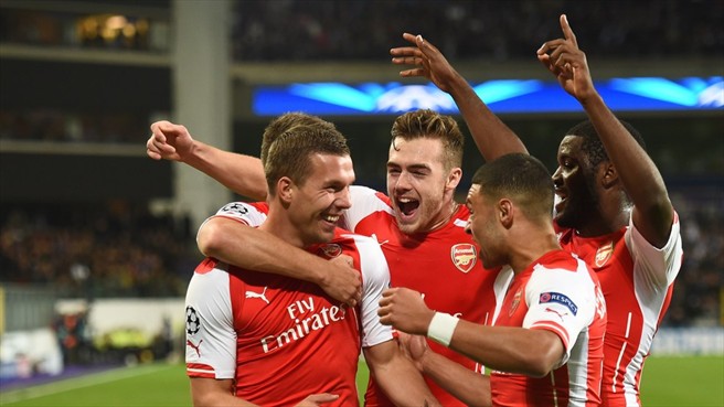 Андерлехт - Арсенал 1:2 