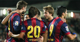 Еспаньол - Барселона 1:1 (4:2 след дузпи) 