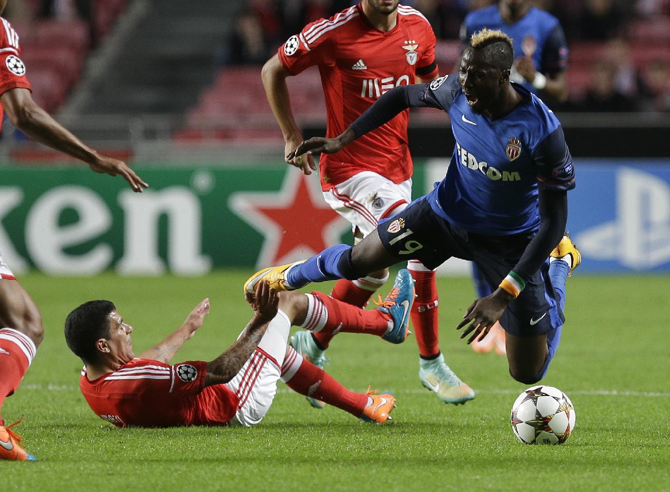 Монако - Бенфика 1:0 