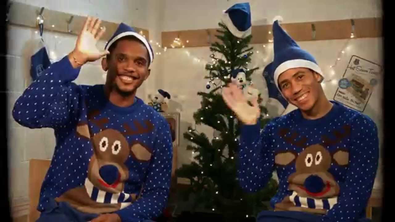 Ето'о участва в коледната реклама на Евертън 