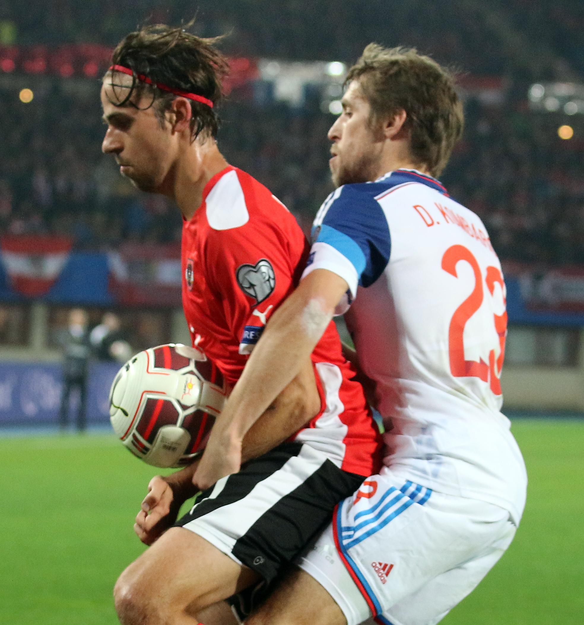 Австрия - Русия 1:0 