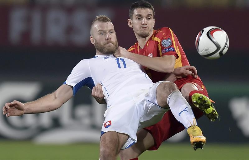 Македония - Словакия 0:2 