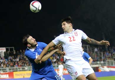 Гърция - Сърбия 0:2 