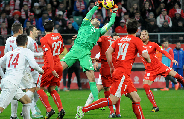 Полша - Швейцария 2:2 