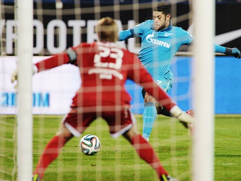 Зенит - Кубан Краснодар 1:0 