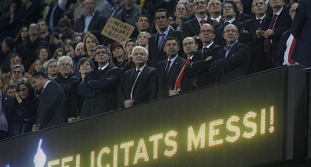 Феновете на Барса освиркваха Бартомеу и Субисарета