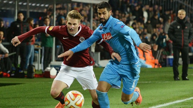 Спарта Прага - Наполи 0:0 